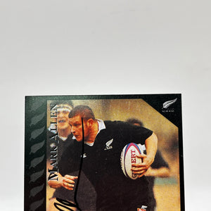 Mark “Bull” Allen Auto- 1995 Dynamic Marketing NZ All Blacks Rugby Union Card #1 FRENLY BRICKS - Open 7 Days