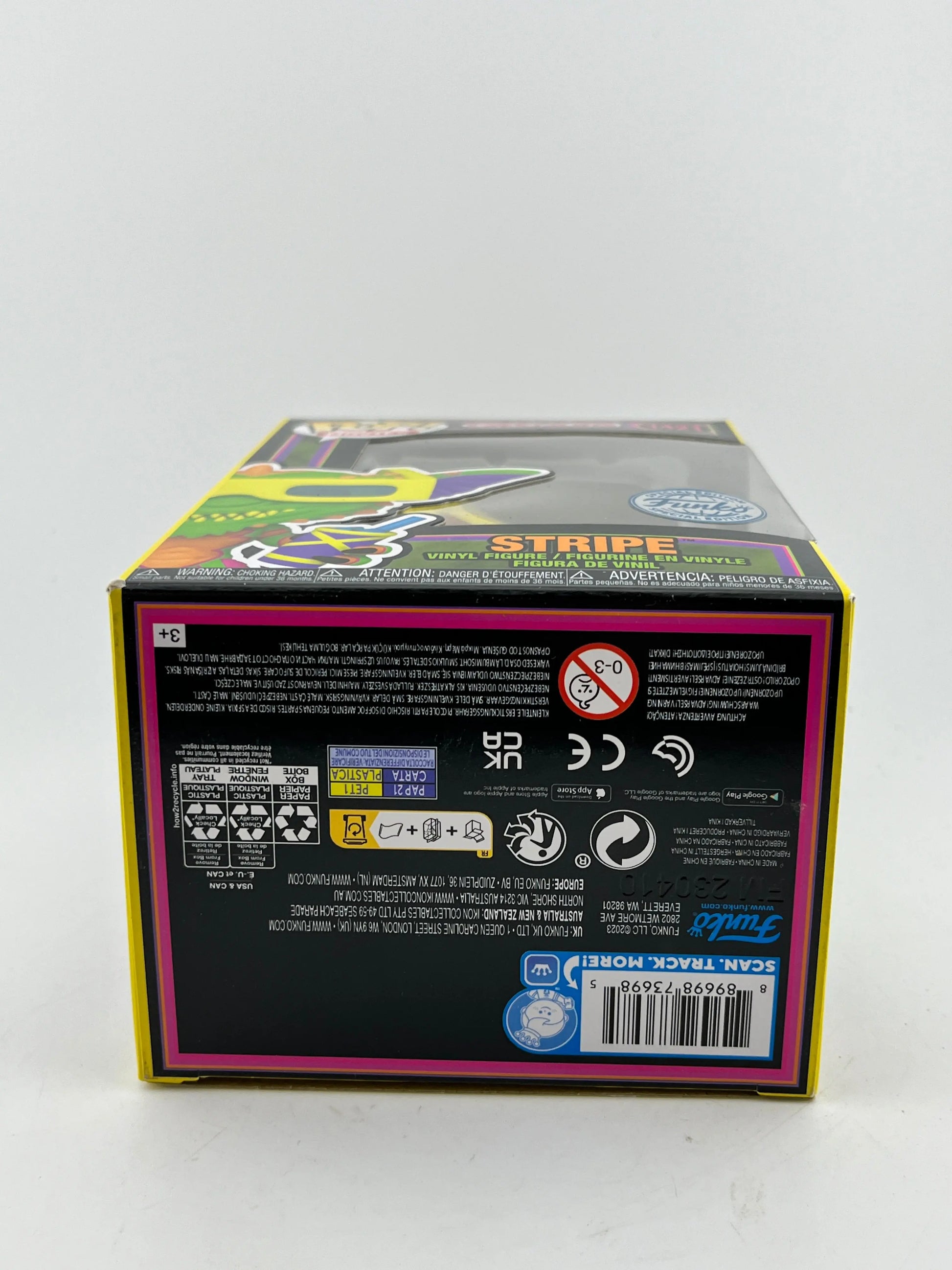 Funko POP! Movies Gremlins - Stripe #1421 - Special Blacklight Edition FRENLY BRICKS - Open 7 Days