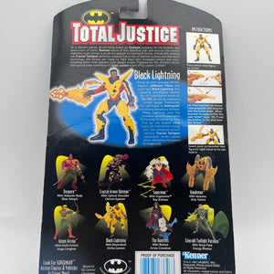 1997 Total Justice Kenner Black Lightning Electrobolt Strike Action Figure FRENLY BRICKS - Open 7 Days