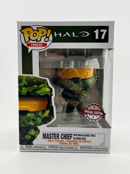 Funko POP! Halo - Master Chief With MA40 AK In Hydro Deco #17 - Special Edition FRENLY BRICKS - Open 7 Days