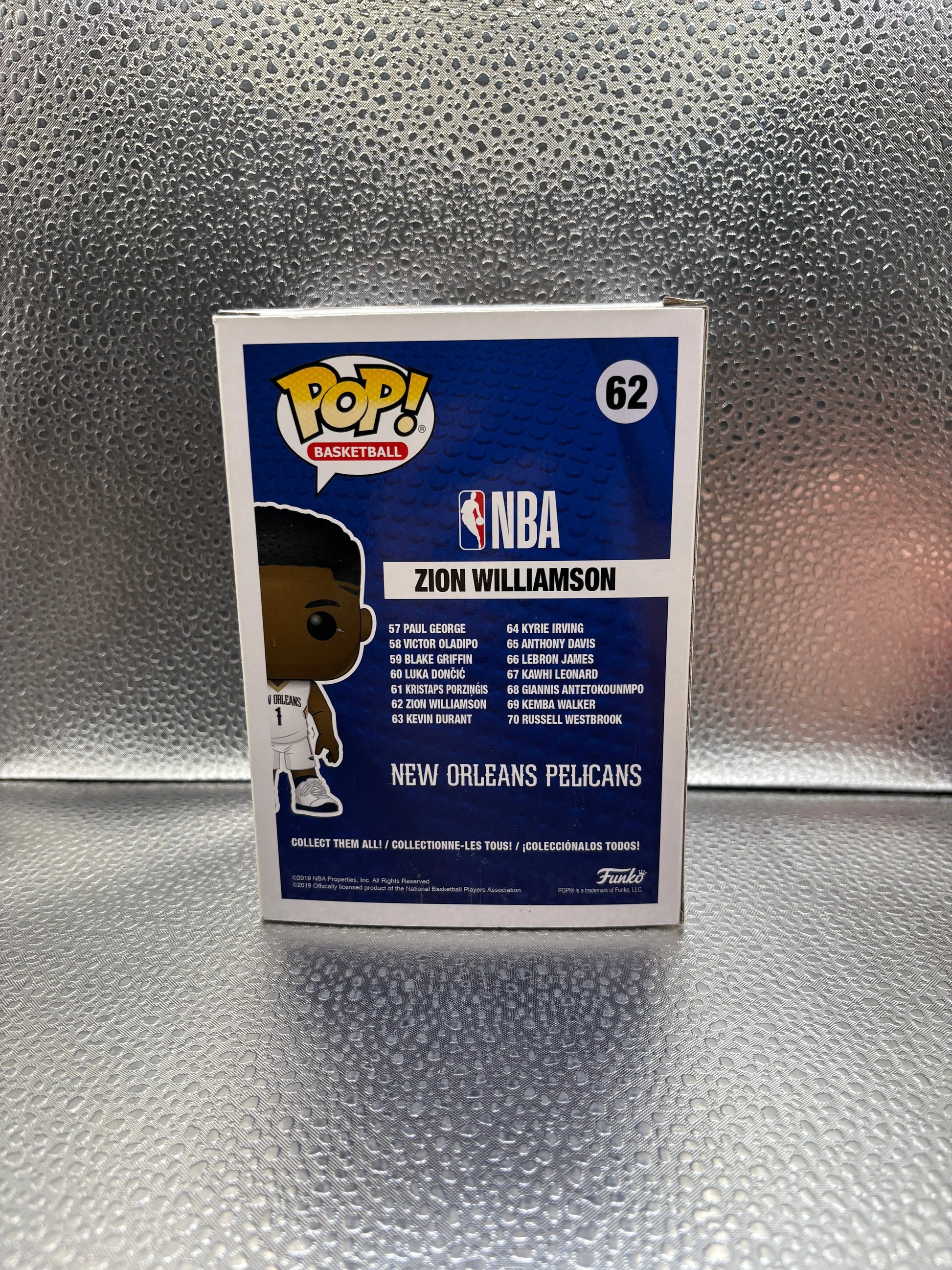 FUNKO Pop Vinyl Zion Williamson #62 FRENLY BRICKS - Open 7 Days