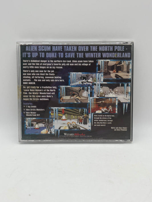 Duke Nukem 3D Nuclear Winter - PC DOS - 1997 -  W/ Manual, Disc And Case - Rare FRENLY BRICKS - Open 7 Days