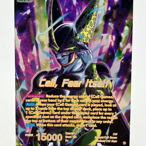 Dragon Ball - Cell, Fear Itself - BT26-091 - Single FRENLY BRICKS - Open 7 Days