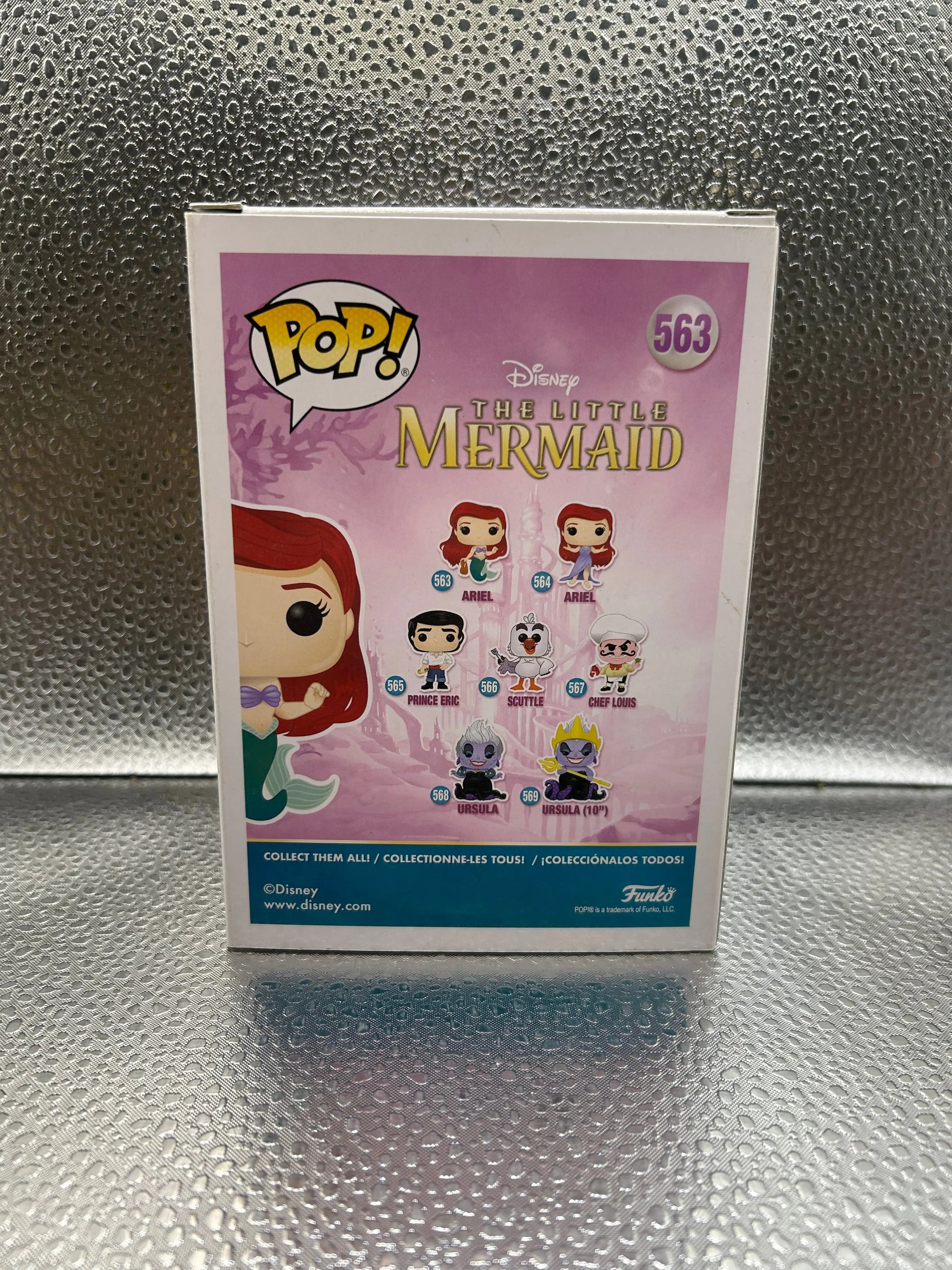 Funko Pop #563 Disney The Little mermaid Ariel FRENLY BRICKS - Open 7 Days