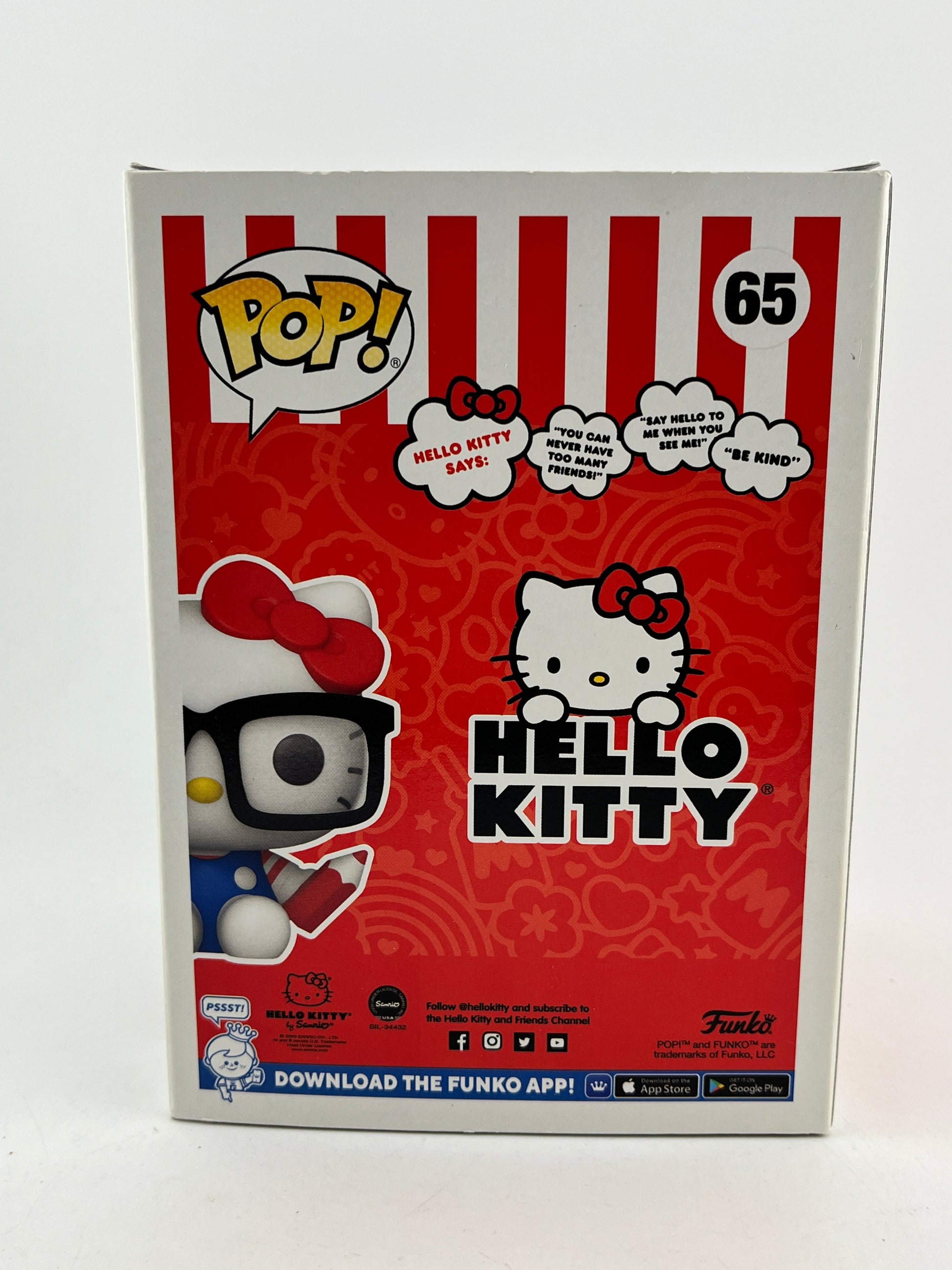 Funko POP! Hello Kitty - #65 Hello Kitty - Vinyl Collectable FRENLY BRICKS - Open 7 Days