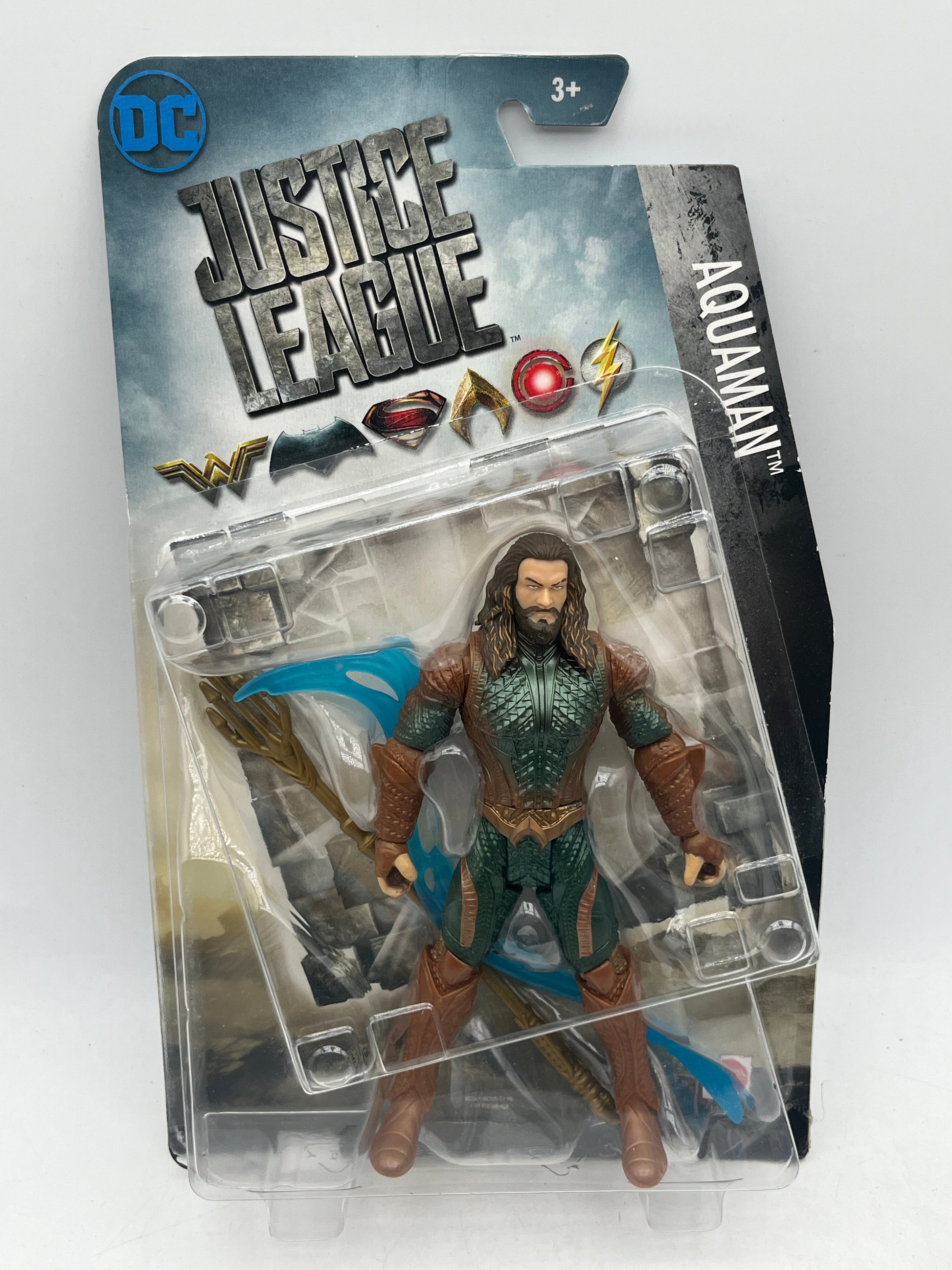 MATTEL DC Justice League AquaMan Action Figure Water Lash 2017 FRENLY BRICKS - Open 7 Days