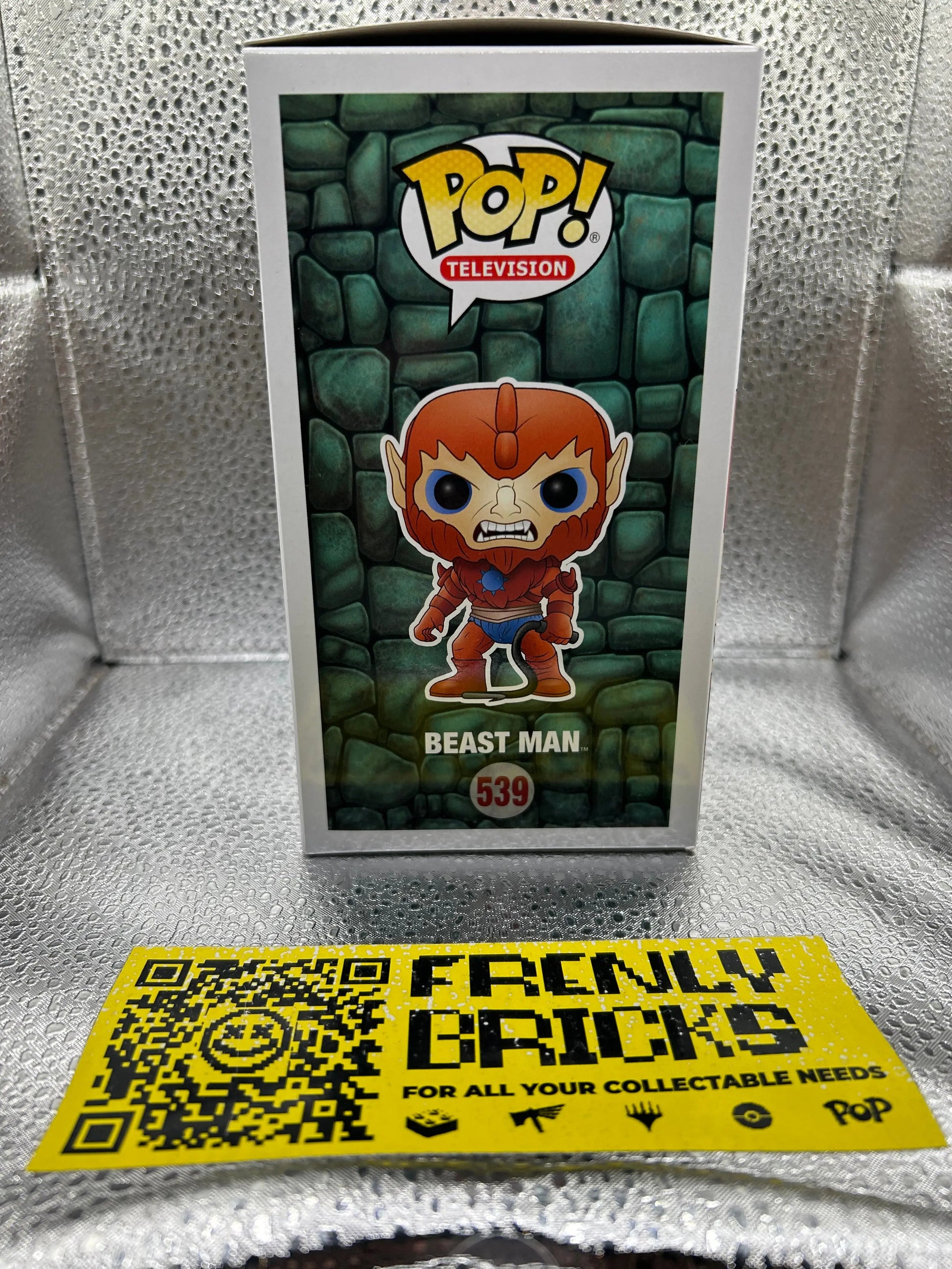 Pop Vinyl Motu #539 Beast Man FRENLY BRICKS - Open 7 Days