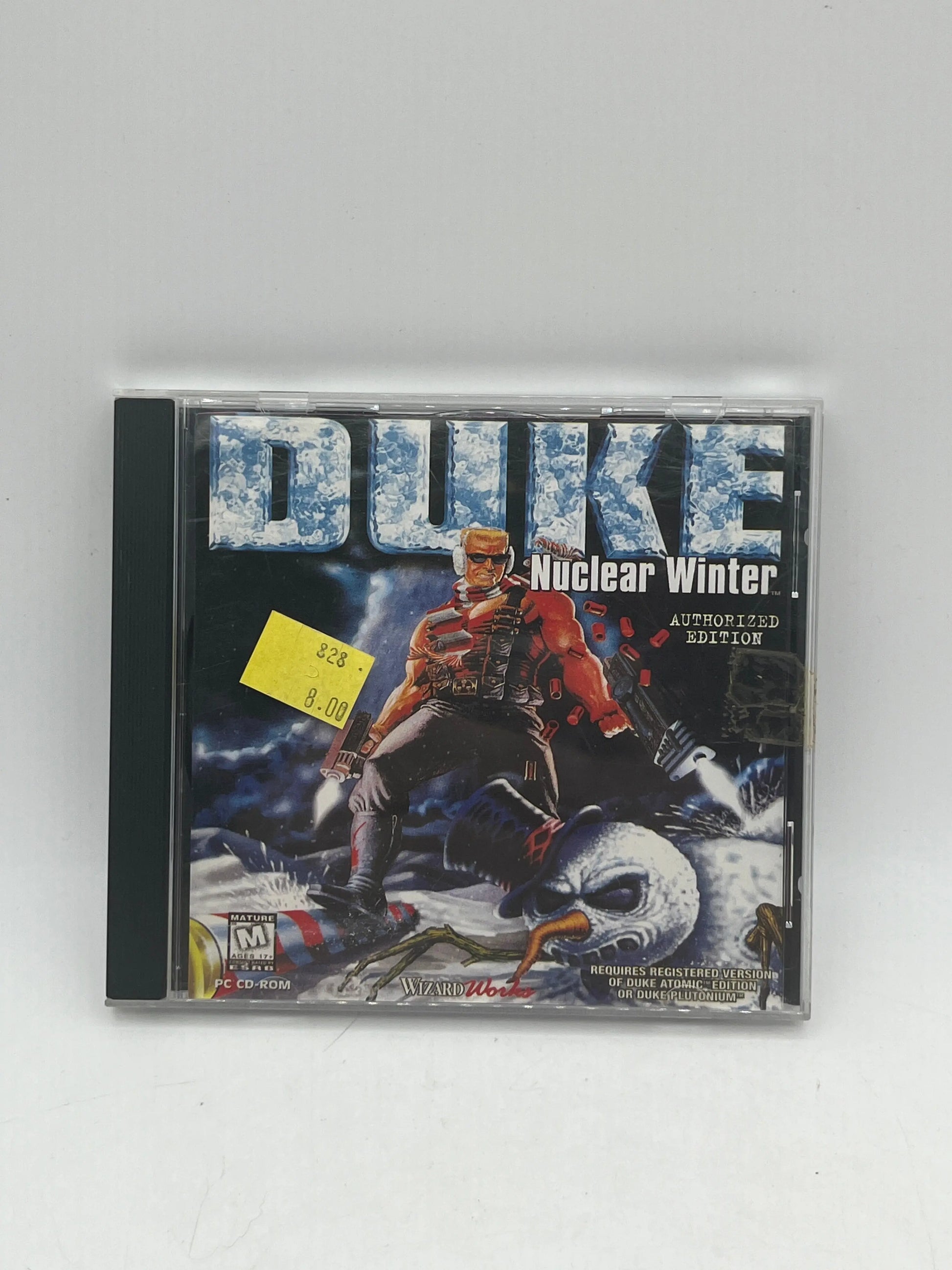 Duke Nukem 3D Nuclear Winter - PC DOS - 1997 -  W/ Manual, Disc And Case - Rare FRENLY BRICKS - Open 7 Days