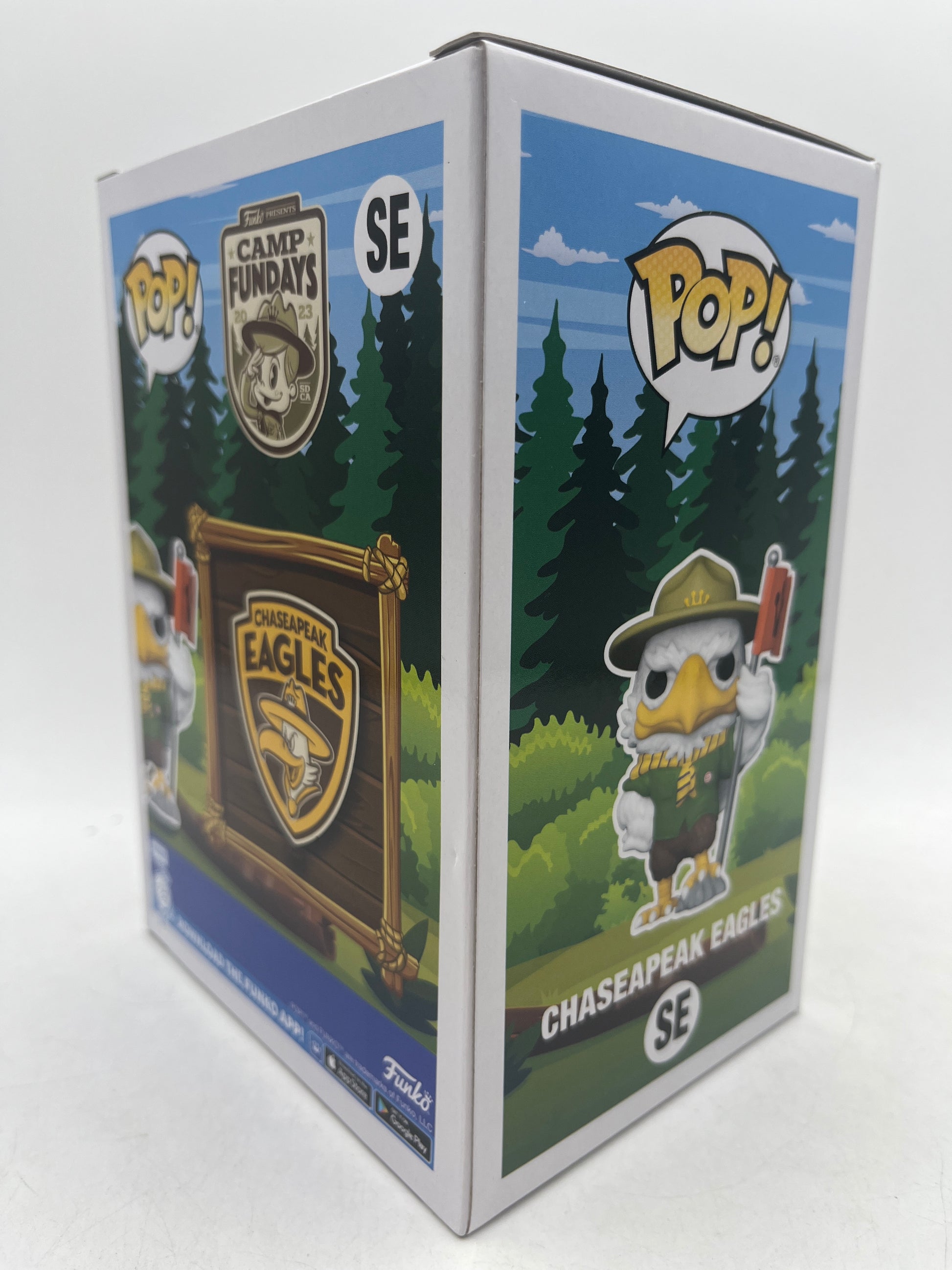 Funko Pop! Vinyl: Camp Fundays 2023 Chaseapeak Eagles 6500 Pcs Special Edition image 4