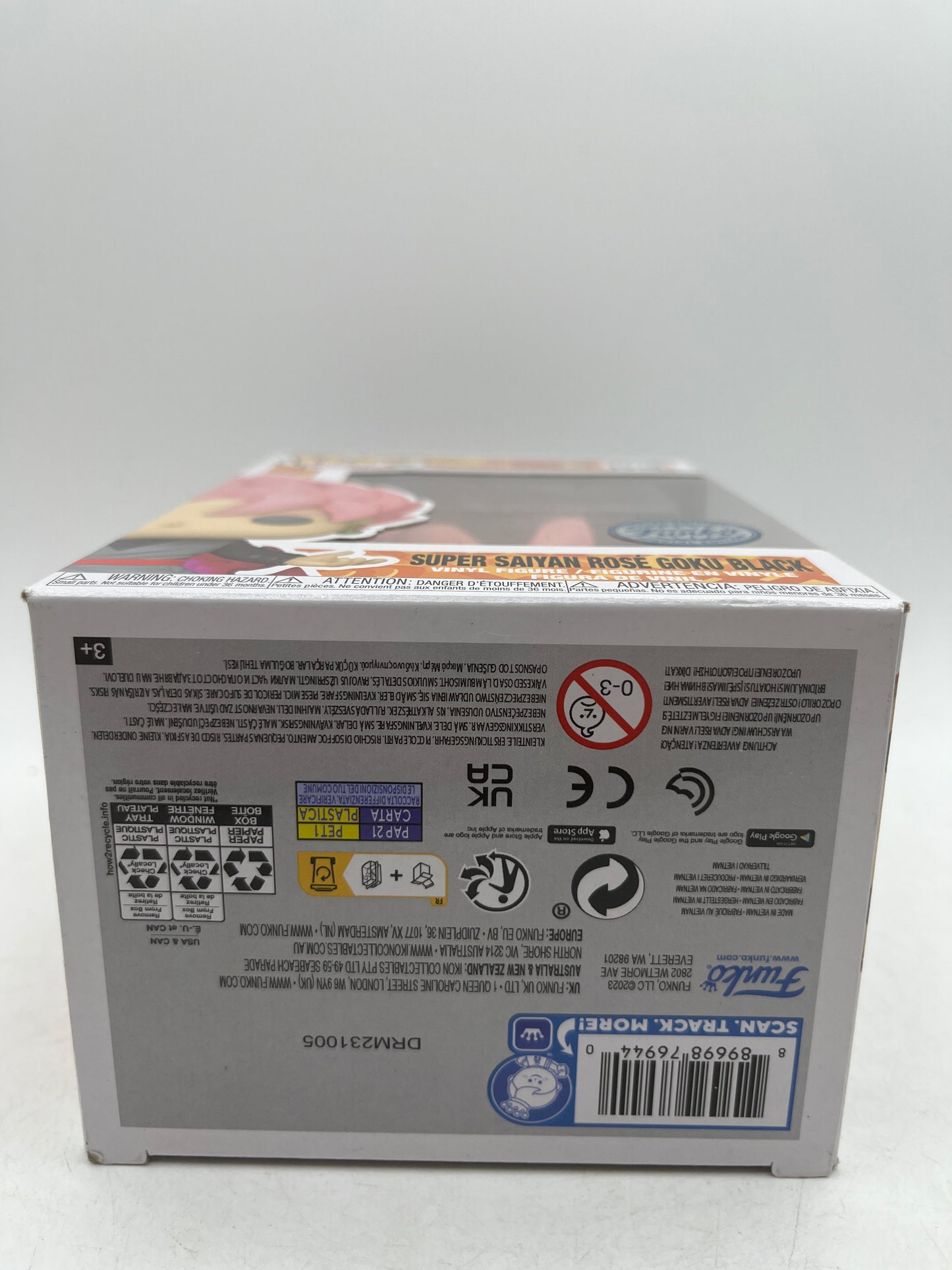 Funko Pop! Dragon Ball Super Super Saiyan Rose Goku Black #1516