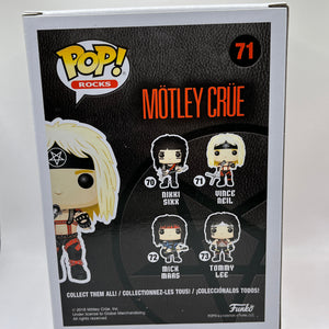 Funko POP! Rocks Motley Crüe - Vince Neil #71 - Vinyl collectable FRENLY BRICKS - Open 7 Days
