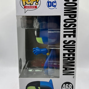 Funko POP! DC Heroes - Composite Superman #468 - Special Edition FRENLY BRICKS - Open 7 Days