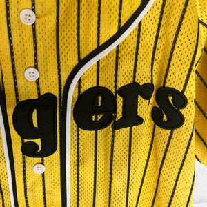 Nippon Baseball Hanshin Tigers Yellow/Black Blank Jersey Large