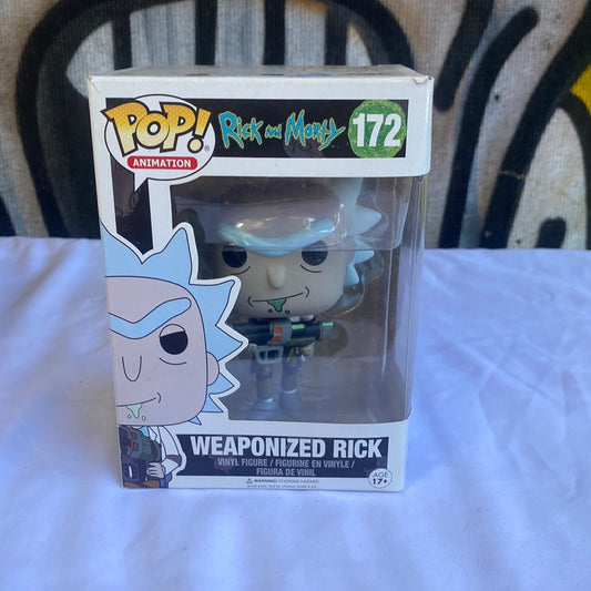 Funko POP! Weaponised Rick #172 FRENLY BRICKS