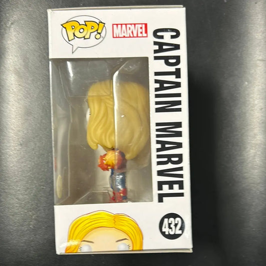 Pop Vinyl Marvel #432 Captain Marvel FRENLY BRICKS - Open 7 Days