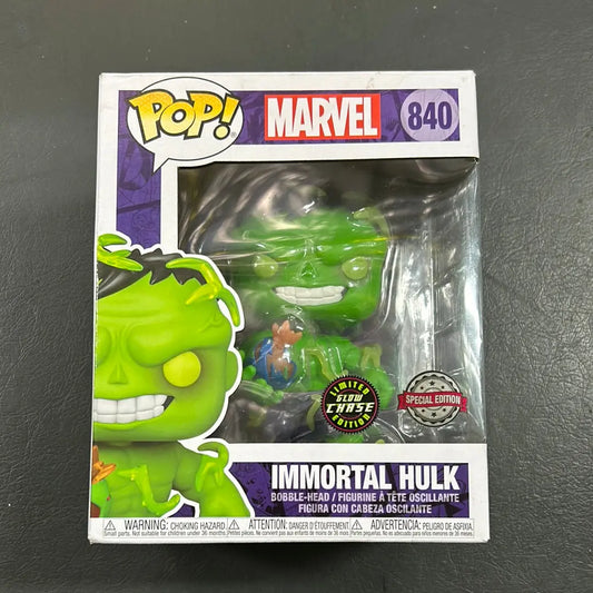 FUNKO POP VINYL MARVEL HULK - IMMORTAL HULK #840 POP VINYL FRENLY BRICKS - Open 7 Days