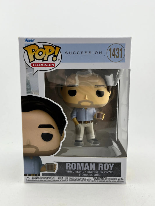 Funko POP! Television Succession - Roman Roy #1431 - Vinyl Collectable FRENLY BRICKS - Open 7 Days