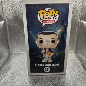 Funko POP Television - Stranger Things - Eleven With Eggos #421 FRENLY BRICKS - Open 7 Days