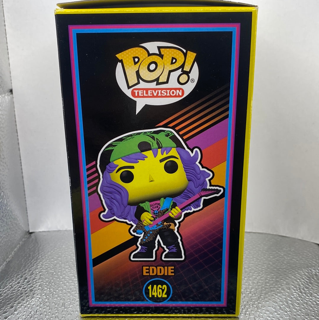 Funko POP! Black light Hunter Eddie #1462 FRENLY BRICKS - Open 7 Days