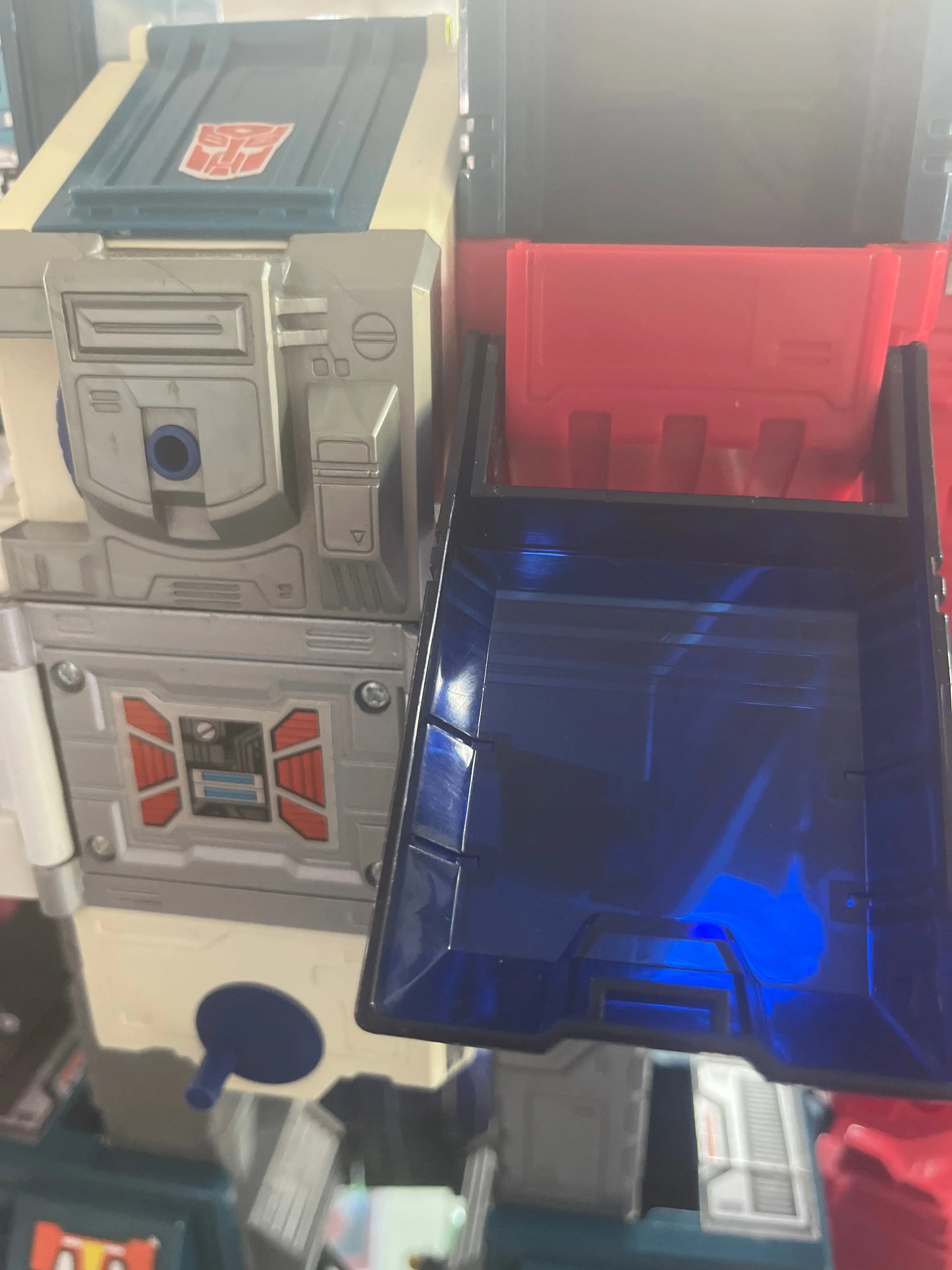 TRANSFORMERS G1 FORTRESS MAXIMUS NEAR COMPLETE 1987 VINTAGE HASBRO HEADMASTER FRENLY BRICKS - Open 7 Days