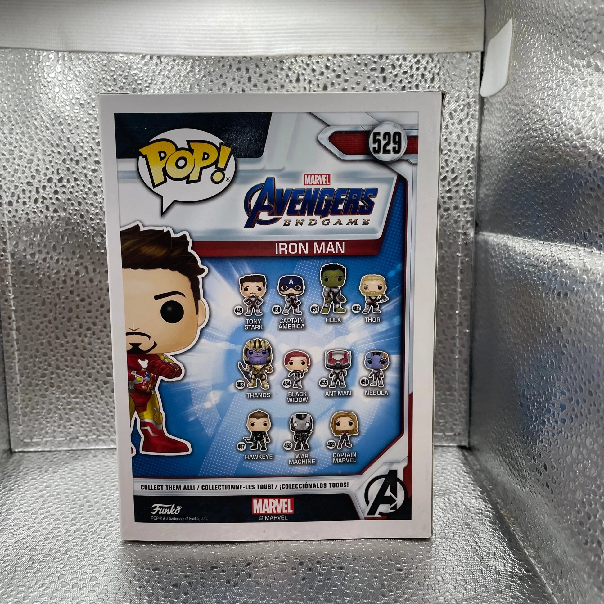 Funko Pop! Avengers Iron Man #529 2019 Fall Convention Exclusive FRENLY BRICKS - Open 7 Days