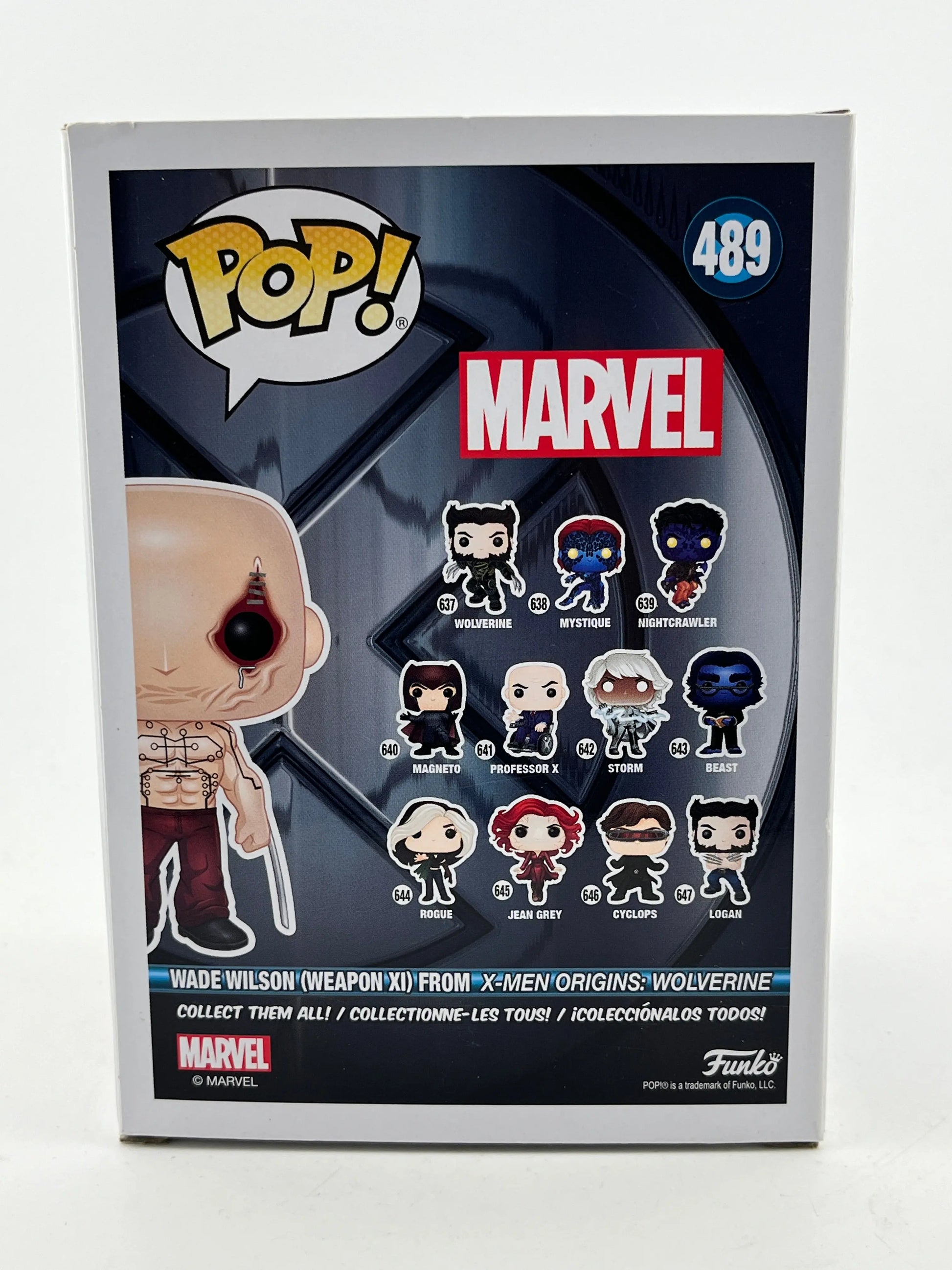 Funko POP! Marvel - Wade Wilson (Weapon X) #489 - 2020 Limited Edition FRENLY BRICKS - Open 7 Days