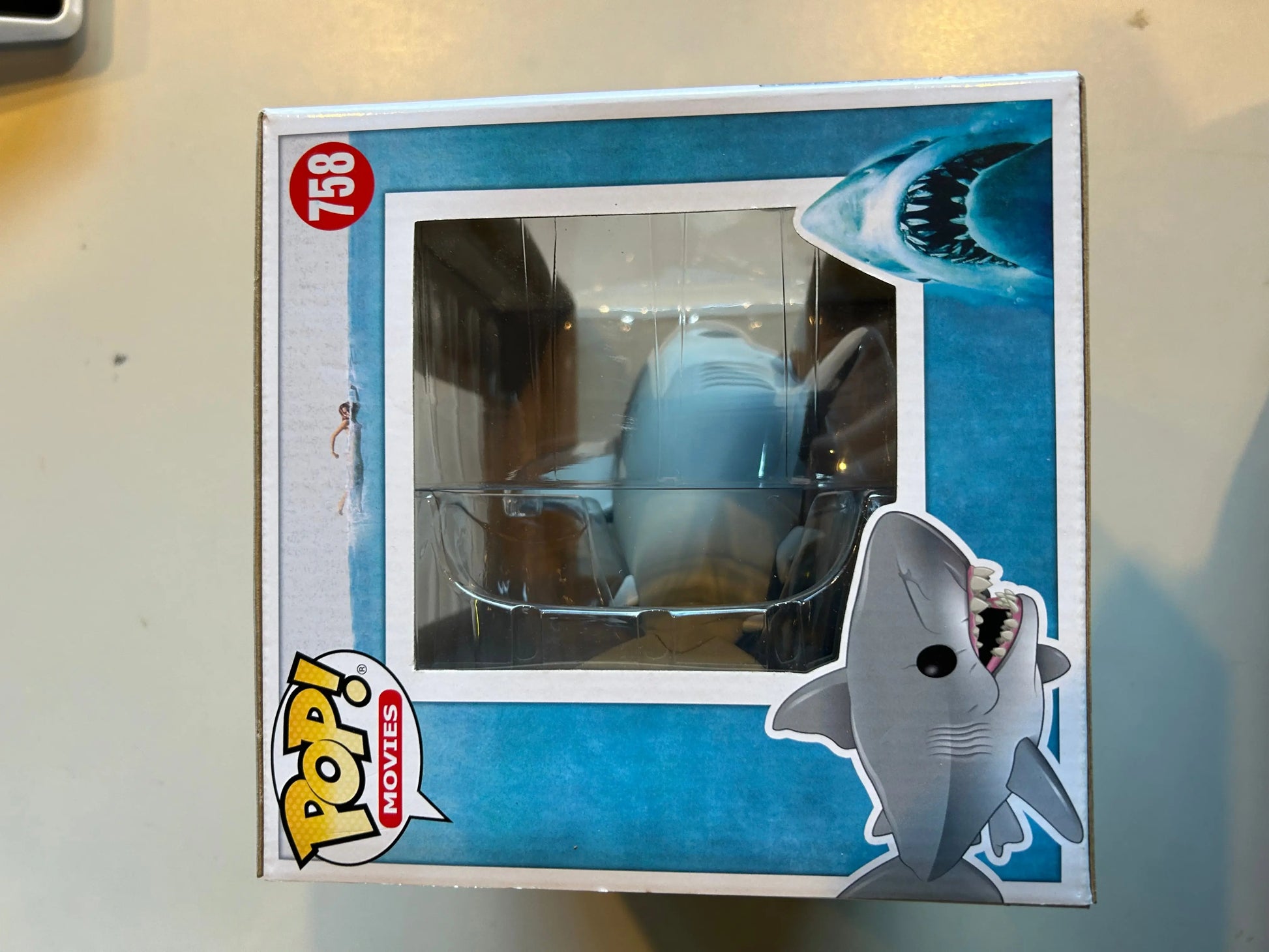 Pop Vinyl Jaws 758 Great White Shark FRENLY BRICKS - Open 7 Days