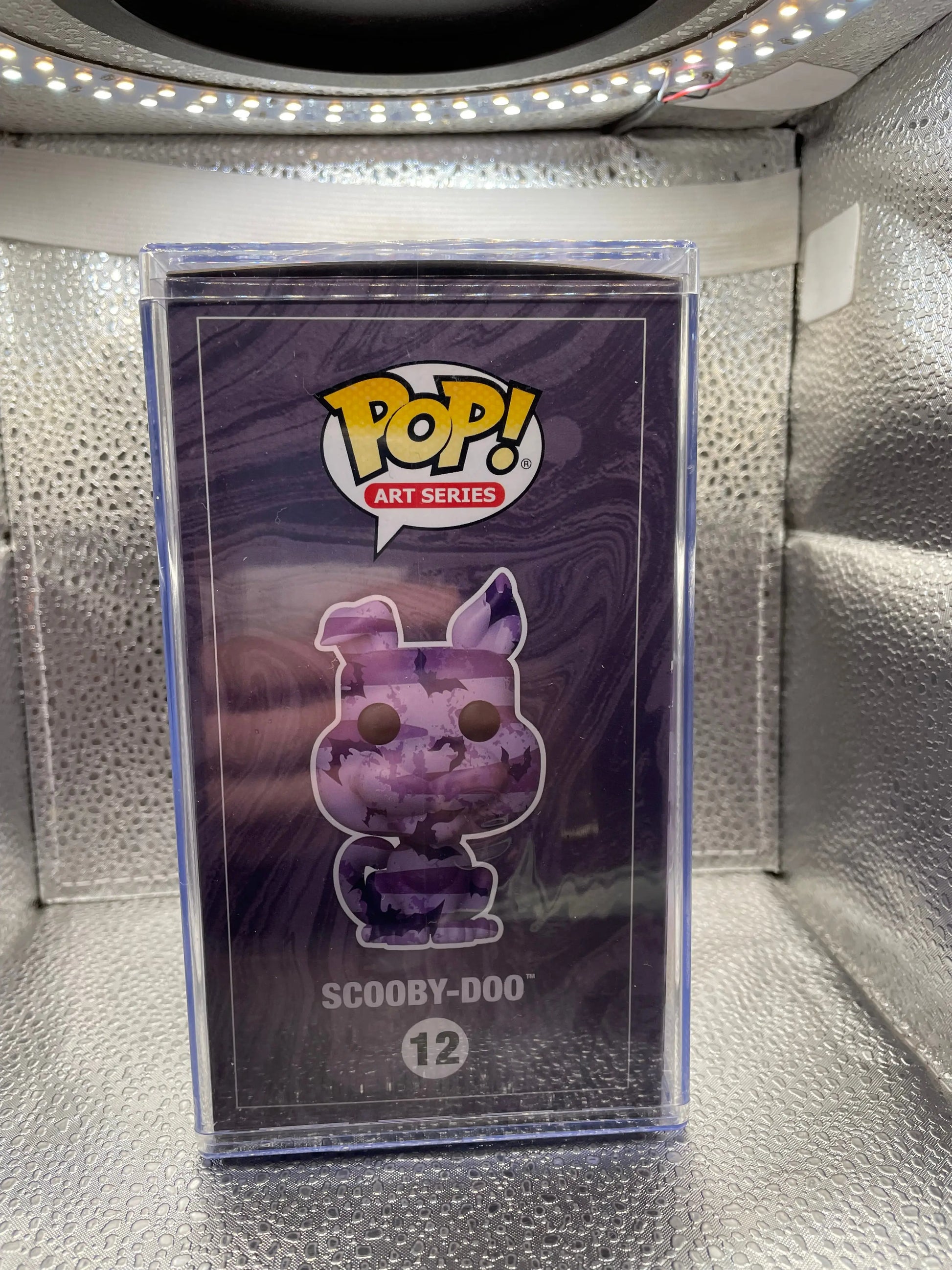 Scooby-Doo - Scooby Doo Purple Bats Artist Series Pop! Vinyl with Pop! Protector 12 FRENLY BRICKS - Open 7 Days