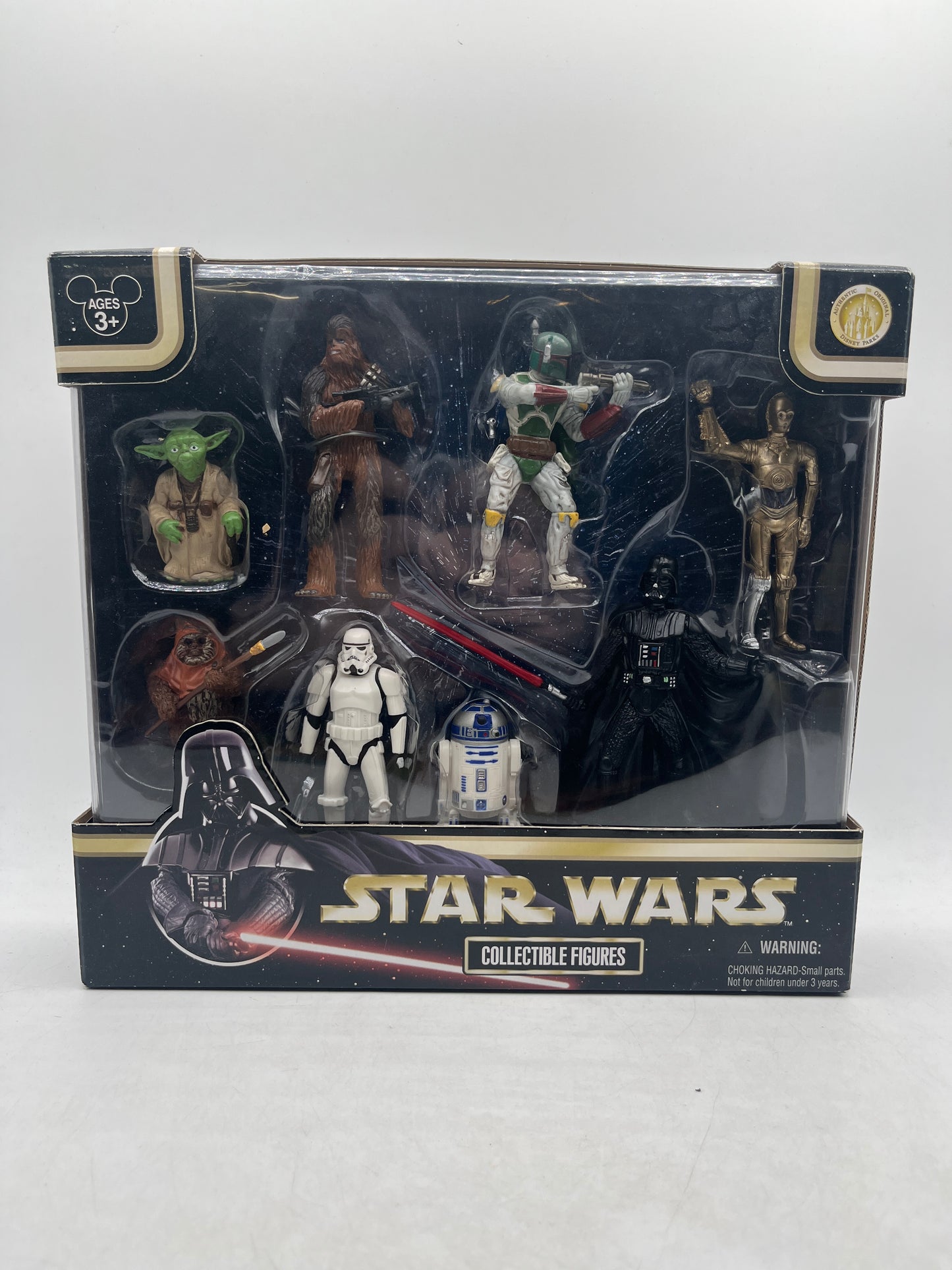 Disney World Park Exclusive Star Wars Collectible Figures Set Star Tours 2007