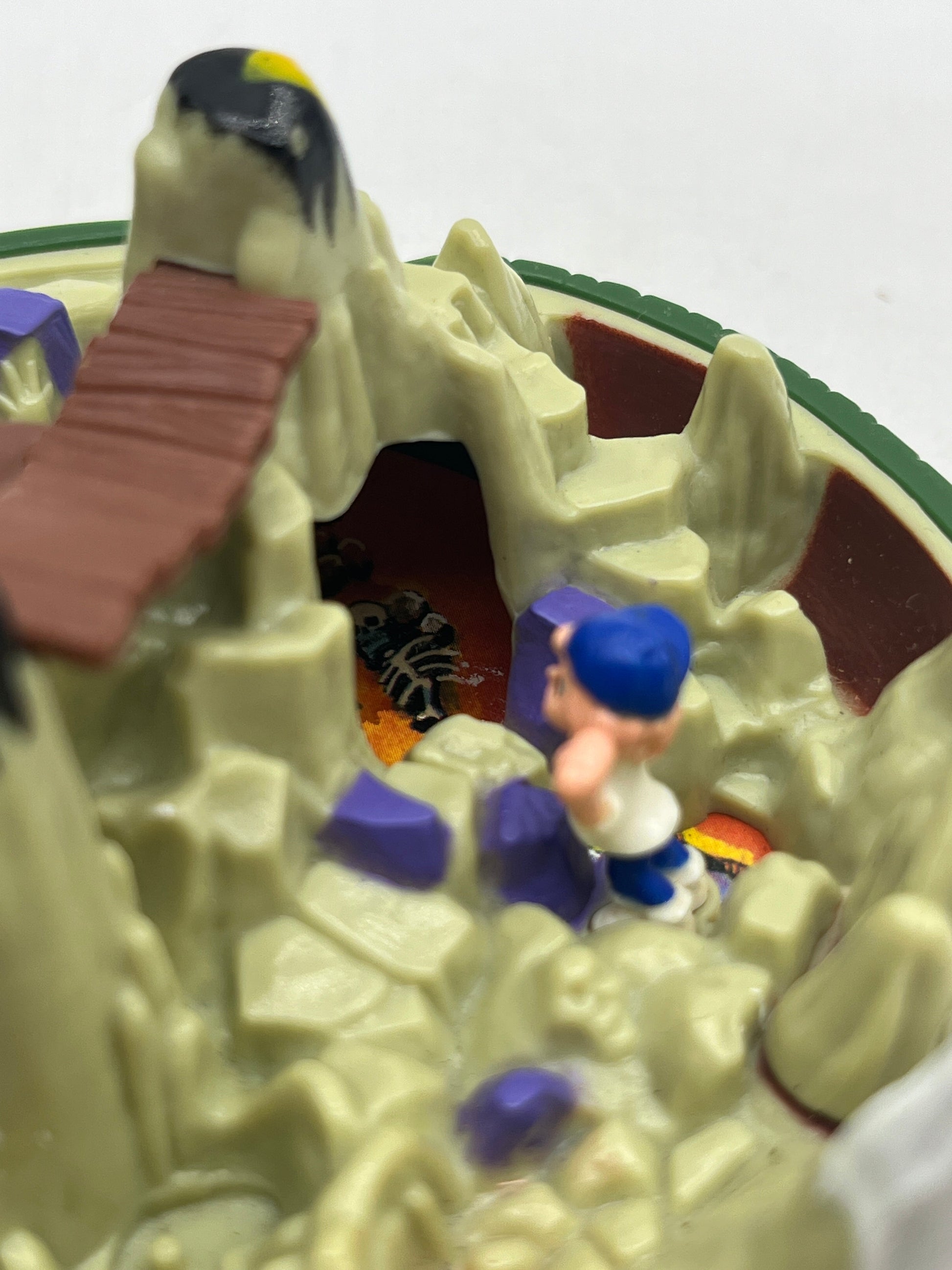 Mighty Max Slays the Doom Dragon  Doom Zone 1992 Bluebird INCOMPLETE FRENLY BRICKS - Open 7 Days