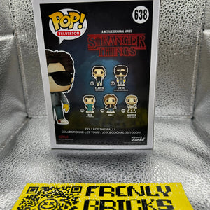 Pop Vinyl Tv Stranger Things Steve (With Sunglasses) Hot Topic Exclusive FRENLY BRICKS - Open 7 Days