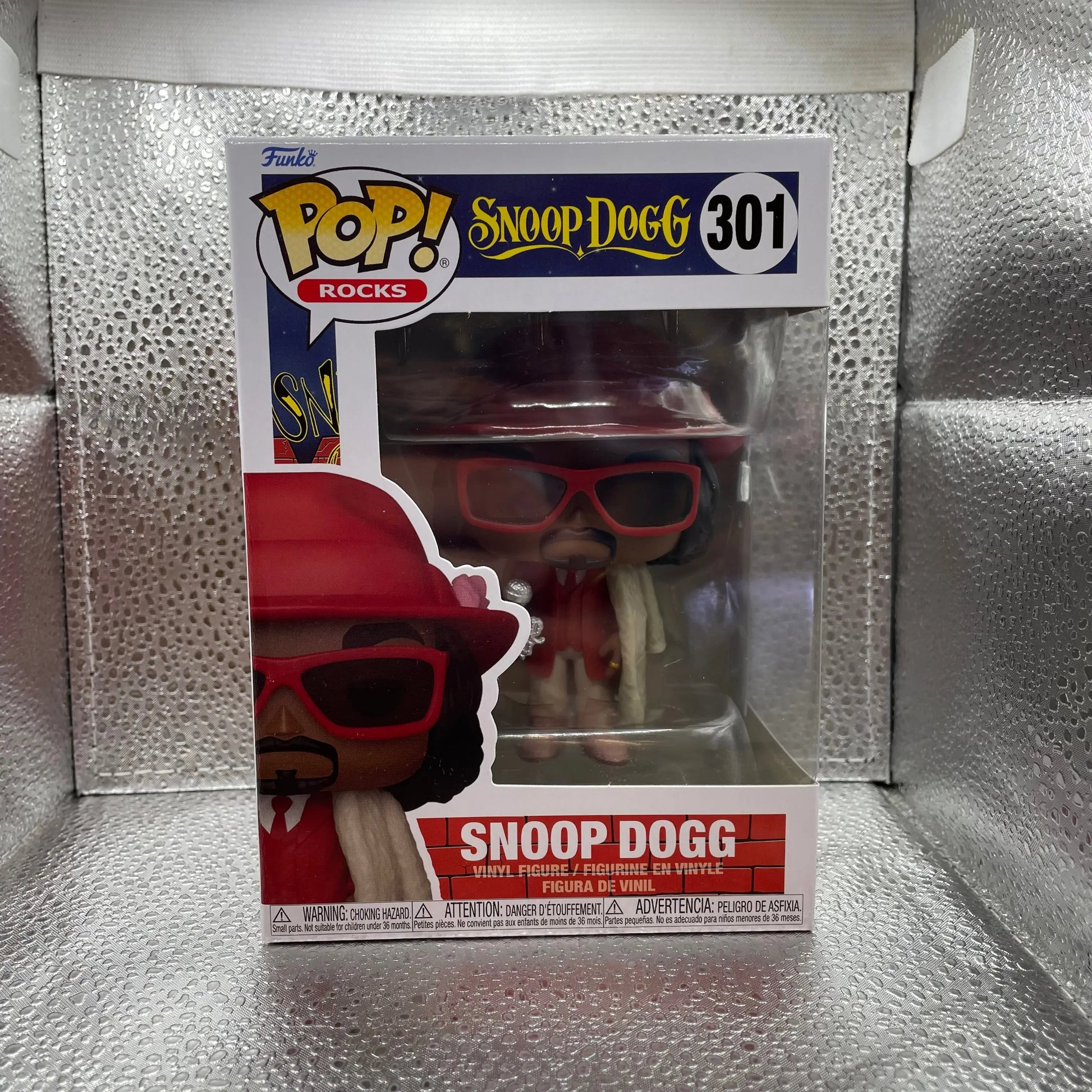 Snoop Dogg - Snoop Dogg in Fur Coat Pop! Vinyl Figure #301 FRENLY BRICKS - Open 7 Days