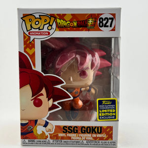 Funko POP! Animation DragonBall Super - SSG Goku #827 - 2020 Summer Convention Limited Edition FRENLY BRICKS - Open 7 Days
