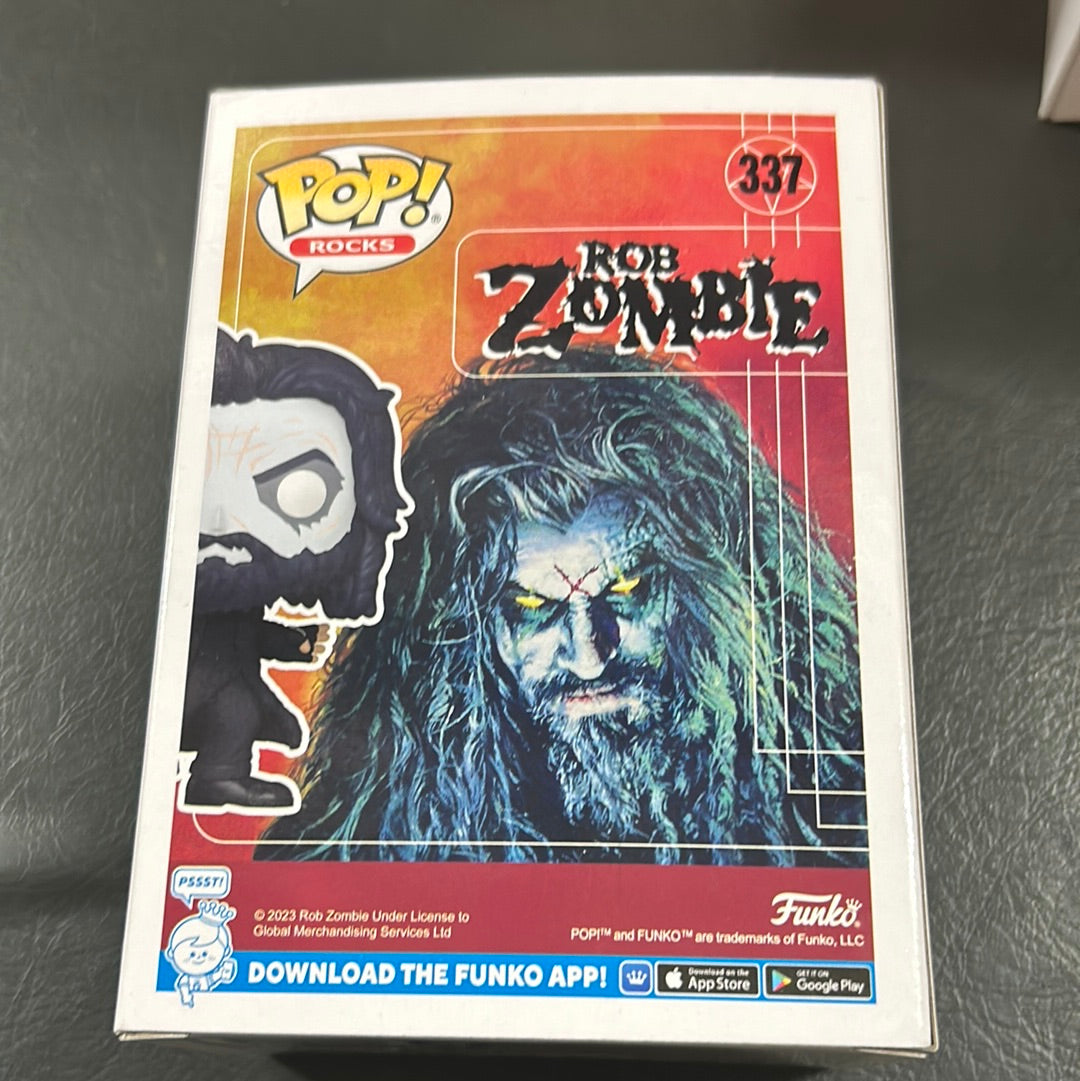 Funko Pop Rob Zombie - Rob Zombie in Dragula Glow in the Dark #337 FRENLY BRICKS - Open 7 Days