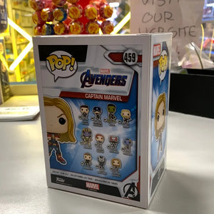 Funko Pop Marvel Avengers End Game Captain Marvel #459 Vinyl Figure FRENLY BRICKS - Open 7 Days