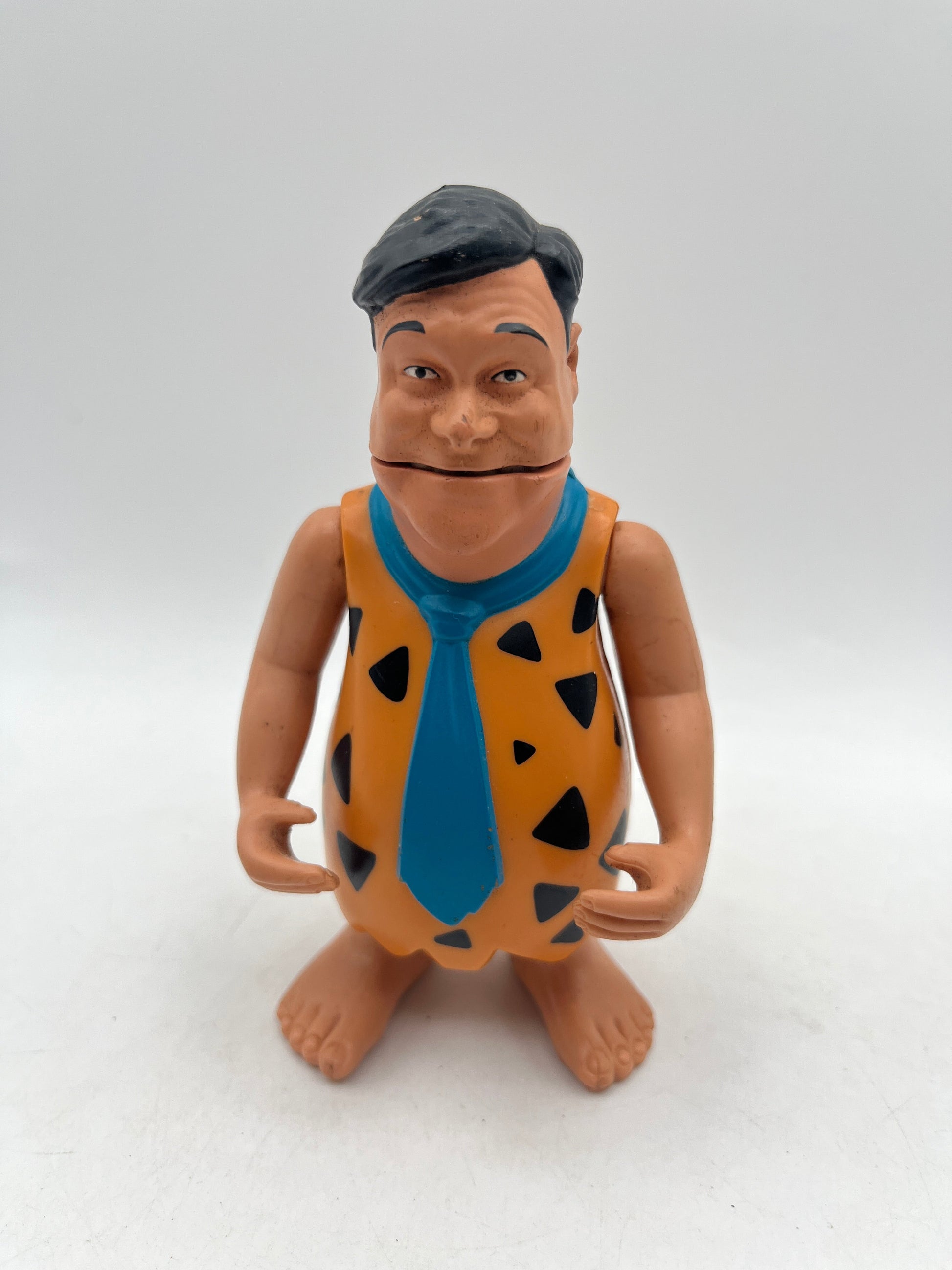 1993 Mattel The Flintstones Movie Big Bite Fred Figure FRENLY BRICKS - Open 7 Days