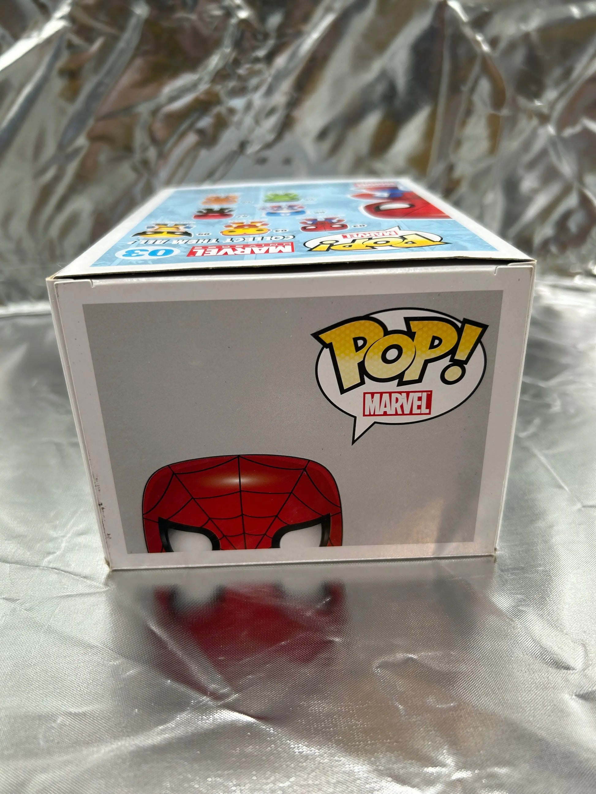 Funko Pop Vinyl #03 Spider-Man FRENLY BRICKS - Open 7 Days