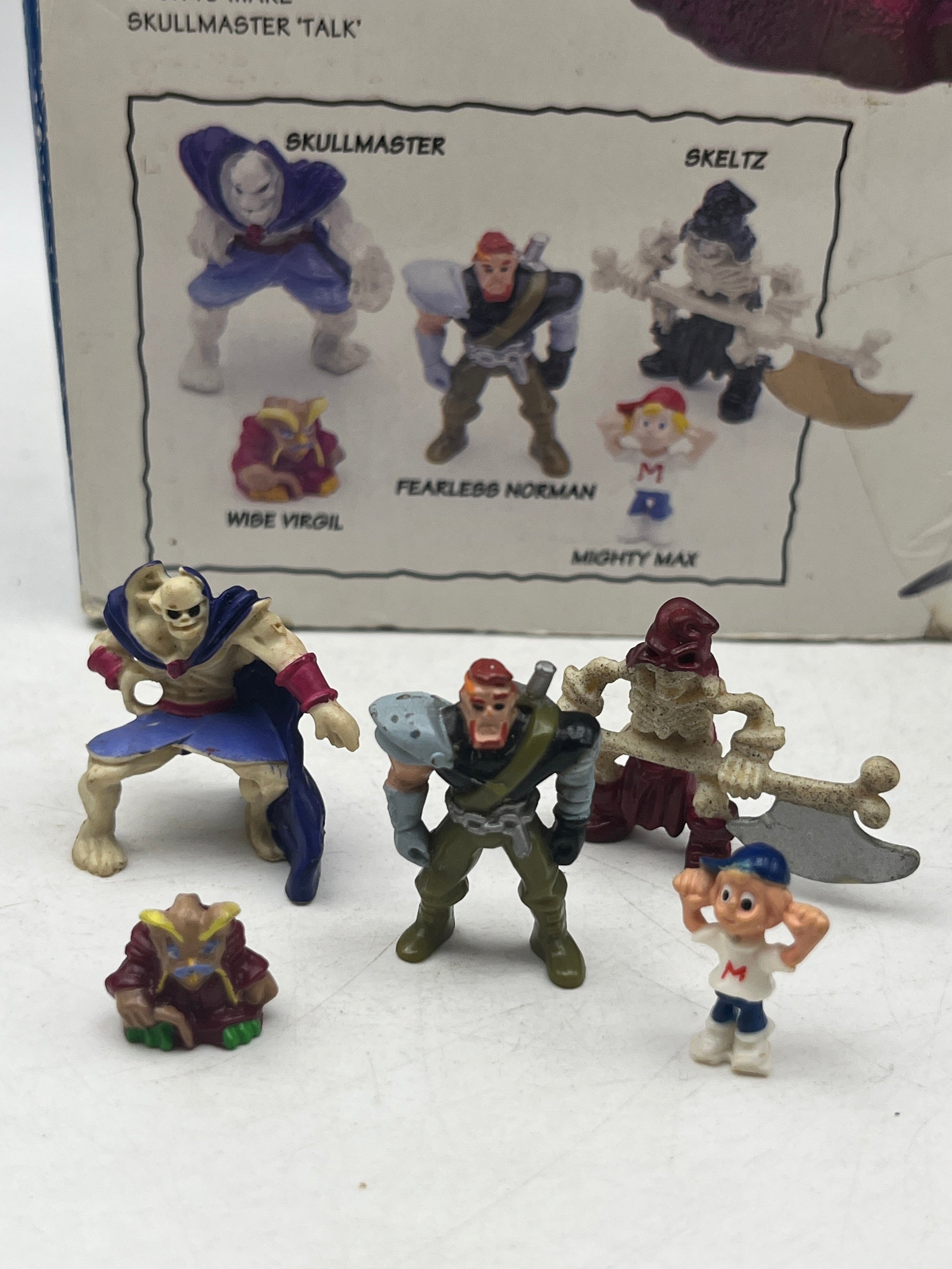 Mighty Max Skullmaster Mega Heads Playset with Figures Bundle FRENLY BRICKS - Open 7 Days