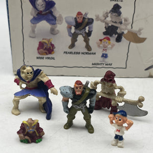 Mighty Max Skullmaster Mega Heads Playset with Figures Bundle FRENLY BRICKS - Open 7 Days