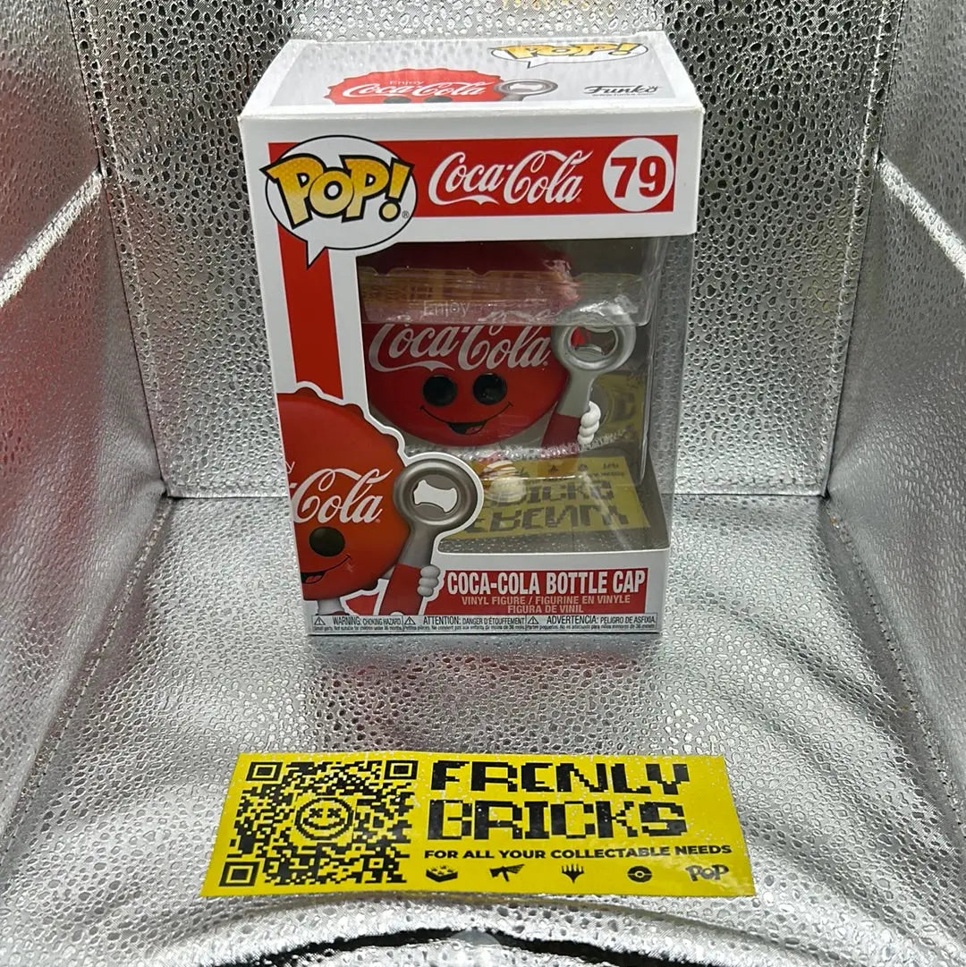 Pop Vinyl Coca Cola 79 Coca Cola Bottle Cap FRENLY BRICKS - Open 7 Days