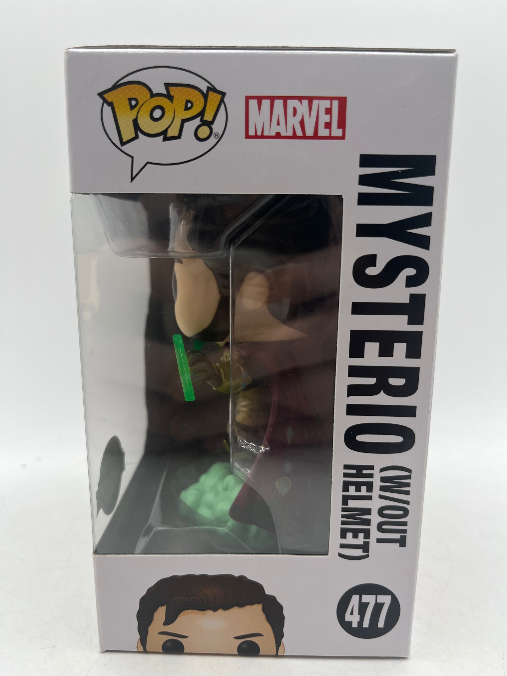 Funko Pop! Spider-Man Far from Home Mysterio Without Helmet #477 image 3