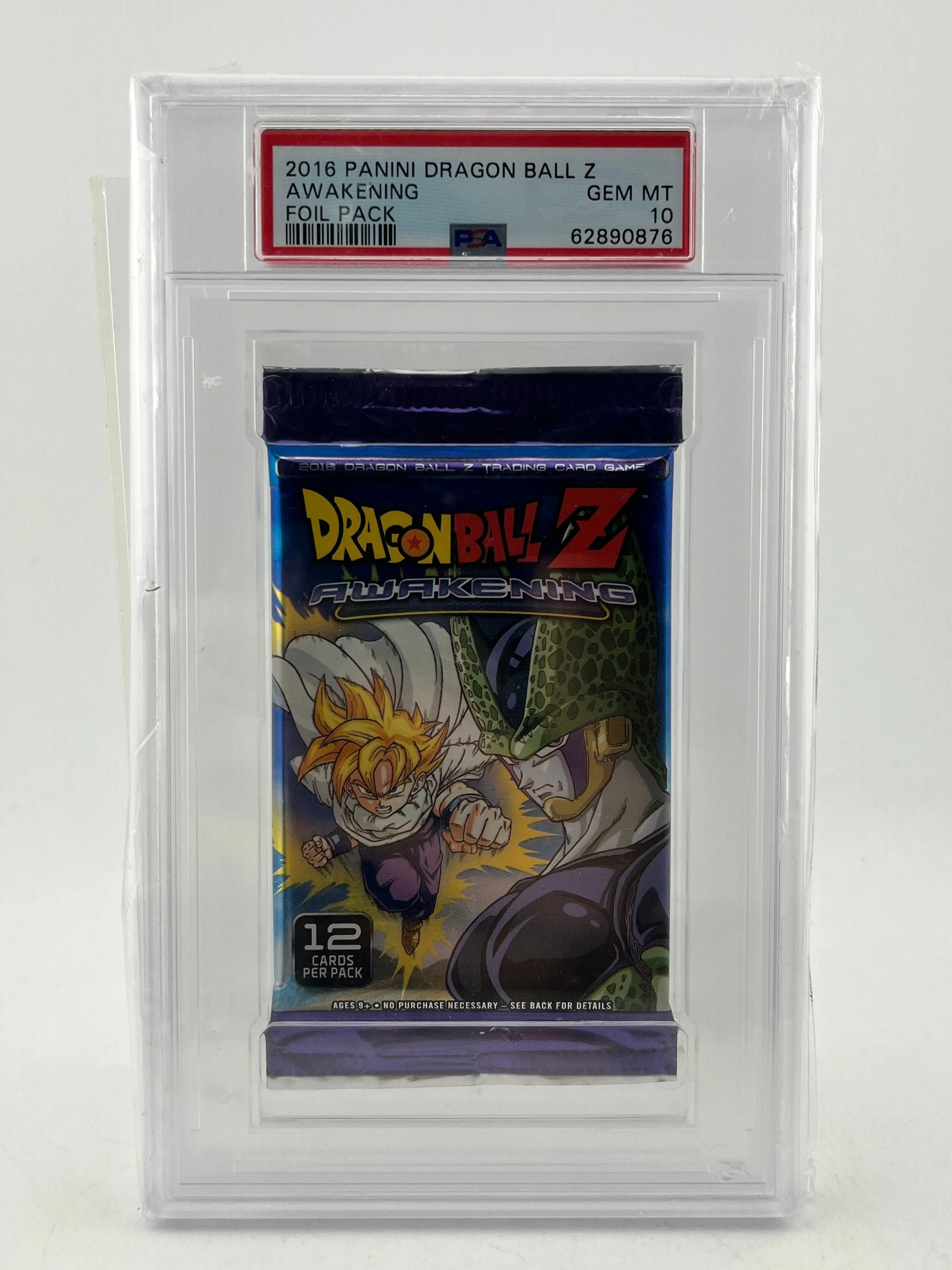 PSA 10 - Dragon Ball Z Panini Awakening Booster - 2016 Pack Sealed FRENLY BRICKS - Open 7 Days