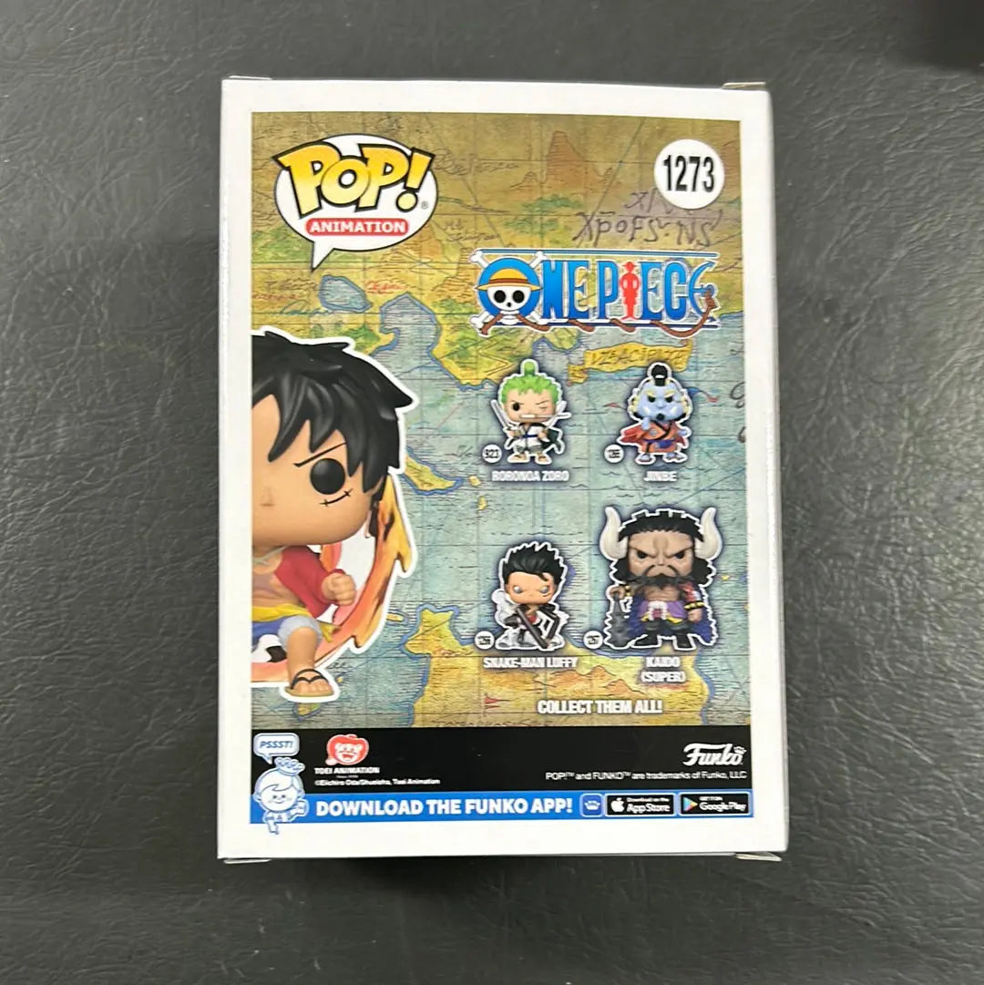 Pop Vinyl One Piece #1273 Red Hawk Luffy FRENLY BRICKS - Open 7 Days