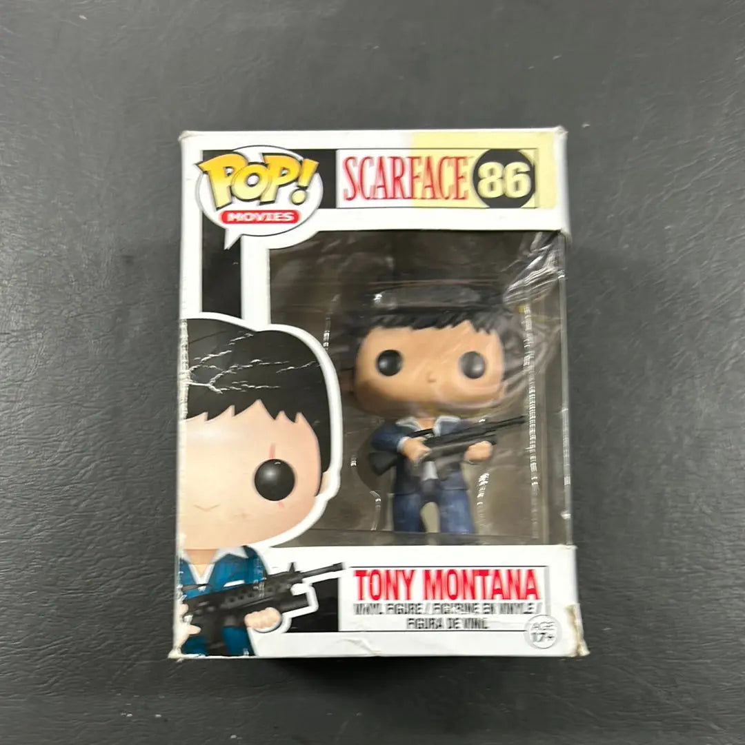 Scarface 86 Tony Montana Heavy Box Damage FRENLY BRICKS - Open 7 Days