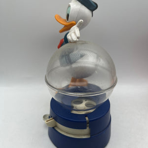 Rare Vintage 1988 Disney Donald Duck Gumball Machine Coin Bank Superior FRENLY BRICKS - Open 7 Days