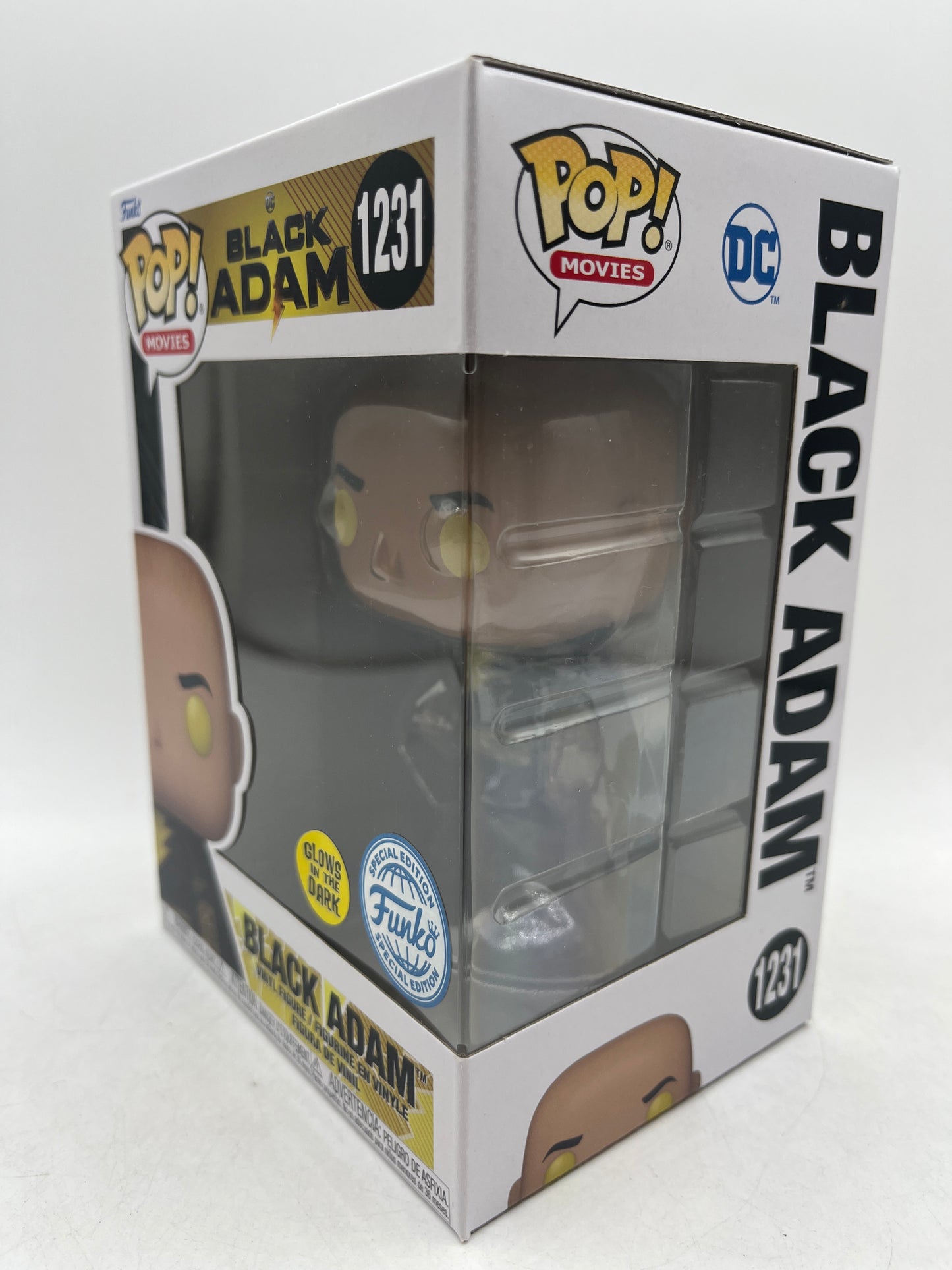 Funko Pop! Vinyl Black Adam Movies Figure #1231 GITD