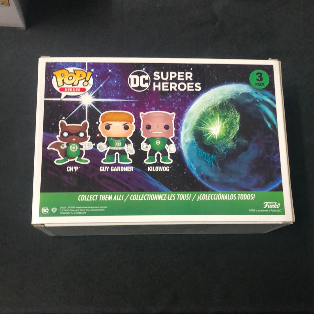 Funko Pop! Vinyl DC Heroes Exclusive Legion of Collectors Green Lantern 3-Pack FRENLY BRICKS - Open 7 Days