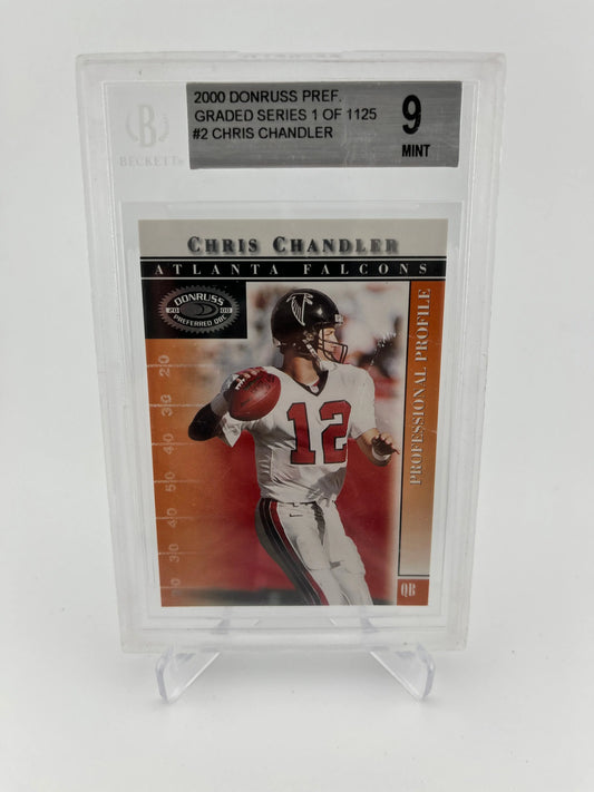 NFL Player Card Lot #6 Graded/Numbered/Autographed FRENLY BRICKS - Open 7 Days