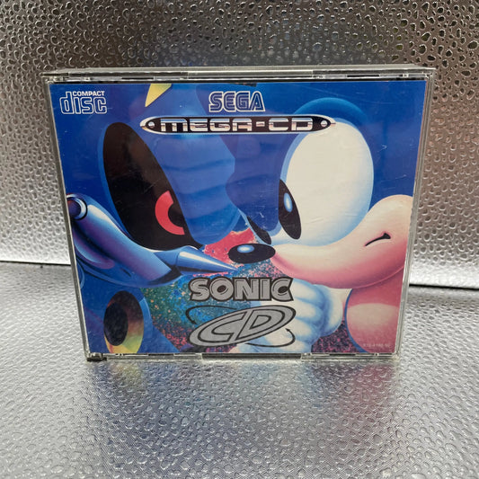 Sonic CD Sega Mega CD RARE Game Used Tested & Working PAL CIB Complete FRENLY BRICKS - Open 7 Days