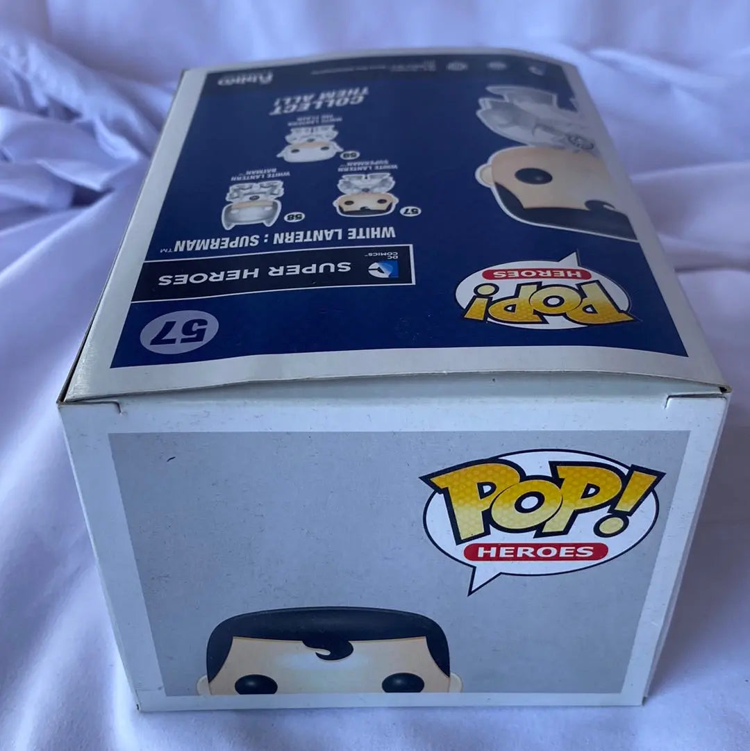 Funko POP! White Lantern : Superman #57 - FRENLY BRICKS - Open 7 Days